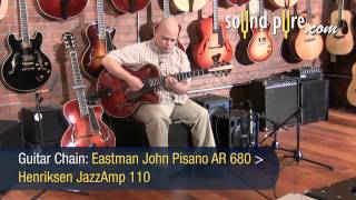 Fixed Set vs Floating Pickups in Jazz Archtop Guitars [upl. by Eanram]