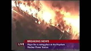 BBC Prime World  Heysham Nuclear Power Station Disaster 2000  1st Newsflash [upl. by Terrilyn]