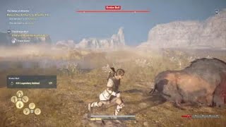 Assassins Creed® Odyssey Nightmare mode Kretan Bull Easy kill [upl. by Nylegna]