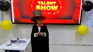 Magician fancy dress for talent show competition  magic talent show for kids  easy magician dress [upl. by Reggy895]