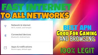 PAANO PABILISIN ANG INTERNET SIM  APN SETTINGS 2024 [upl. by Aerda]