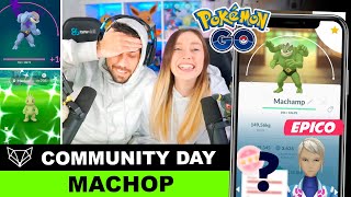 LA MAYOR LOCURA QUE HICIMOS NUNCA 700K DE POLVOS EN 1 SOLO POKÉMON  COMMUNITY DAY MACHOP Neludia [upl. by Becker]