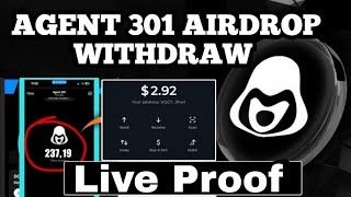 Agent301 Withdraw Received live Proof  Agent301 Live Withdraw Proof [upl. by Derk]