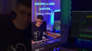 GALENA x AZIS  TuniStyle  AGVNL Instrumental  Галена x Азис  АГВНЛ  4K Video Azis Galena [upl. by Ayrad]