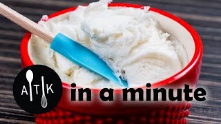 How to Make Vanilla Frosting  Easy 4 Ingredient Frosting [upl. by Atilrak]