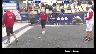 French Petanque Championship Mixed Doublet 2024 BONETTO MICKAEL vs BALDINO MICKAEL [upl. by Siderf]