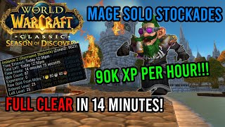 Mage Solo Stockades 2531 Leveling Guide  90 mobs in 14 minutes  KallTorak Living Flame NA [upl. by Atinehs37]