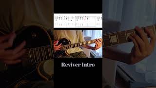 REVIVER  MY FIRST STORY Intro Guitar tabs [upl. by Ibba]