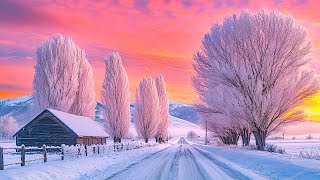 GENTLE WINTER DECEMBER❄️ Relaxes to relieve stress and stop overthinking ❄️ Soft Piano Music [upl. by Burchett]