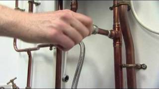 How to Repressurise a Heating System with an External Filling Hose  Worcester Bosch [upl. by Umont753]