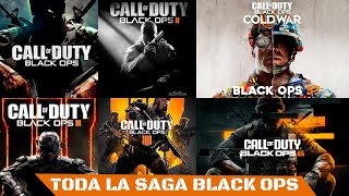 LA EVOLUCIÓN DE LA SAGA CALL OF DUTY BLACK OPS EN 6 MINUTOS [upl. by Heffron]