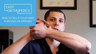 How to tell if your wrist is broken or sprained [upl. by Fauch]