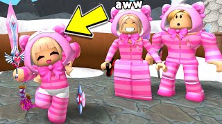 MATCHING Avatars as a CUTE PLUSHIE in Murder Mystery 2 [upl. by Jori]