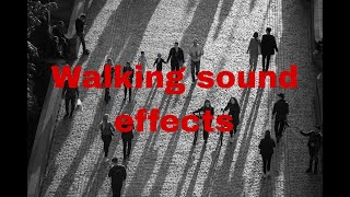 10 walking sound effects free to use [upl. by Nalat559]