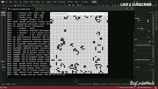 Conways Game of Life in Raylib  Interactive Cellular Automaton Simulation [upl. by Bowers]