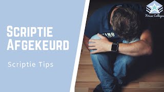 VOORKOM een AFGEKEURDE scriptie  WAT kun je DOEN  Scriptie TIPS [upl. by Aynam882]