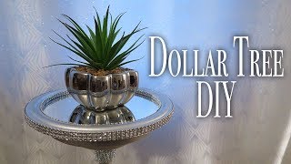 Dollar Tree DIY  Mirror Table  Relaxing DIY [upl. by Tavi]