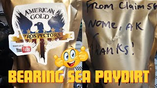 bearing sea pay dirt from american gold prospectors and claim 56 in nome alaska [upl. by Traweek]