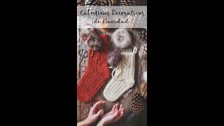 TUTORIAL CROCHET Calcetines Navideños con Susimiu 🧦🎄  DOMESTIKA [upl. by Asined]