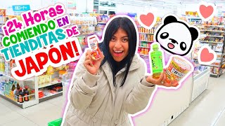 24 HORAS Comiendo SÓLO en TIENDITAS de JAPÓN 🍢 ¡Las Más Surtidas del MUNDO 🙀  CONNY MERLIN [upl. by Unders]