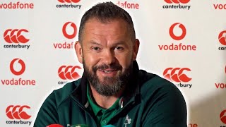 Andy Farrell prematch press conference  Ireland v Argentina  Autumn Nations Series [upl. by Spiegleman529]