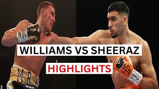 Hamzah Sheeraz vs Liam Williams Highlights amp Knockouts [upl. by Kylen]