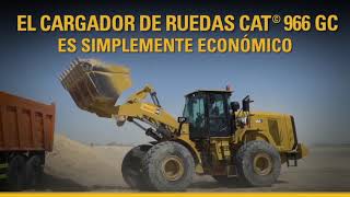 Cargador de ruedas 966 GC Cat  Tracsa [upl. by Nivlem]