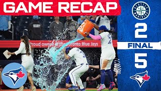 Blue Jays tally 11 hits in Home Opener WIN against Mariners [upl. by Judah219]