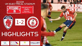 HIGHLIGHTS  Bromsgrove Sporting 1  2 Redditch United [upl. by Osborne]