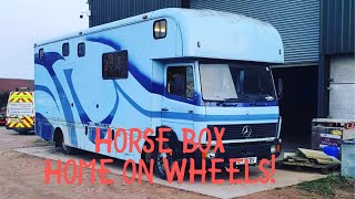 Horse Box Home On Wheels Our Biggest Campervan Conversion Yet [upl. by Edea820]