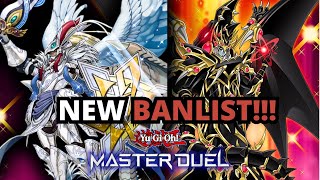 EVERYONES BACK New Master Duel Ban list Post Analysis [upl. by Ayahsey]