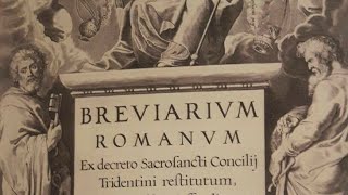 Introdução  Como Rezar o Breviarium Romanum Liturgia das Horas Tradicional de 1962 [upl. by Abbot]