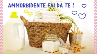 AMMORBIDENTE FAI DA TE  DIY FABRIC SOFTENER  BabyAli [upl. by Xer]