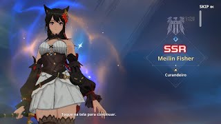 Meilin Fisher SSR  Curandeiro  UP  SOLO LEVELING ARISE [upl. by Ihsoyim]