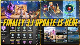 Finally Pubg 31 Update Without VPN  How To Update Pubg  Whats New Changes  Next Mythic Forge [upl. by Aifoz]