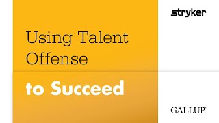 Stryker Uses Talent Offense to Succeed  Gallup [upl. by Sucramad]