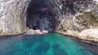 Haxhi Alia Cave Karaburun Peninsula Vlore Albania [upl. by Ysabel]