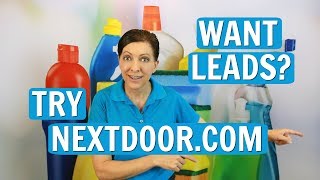 Nextdoor To Get More House Cleaning Leads ⭐⭐⭐⭐⭐ [upl. by Nedac]