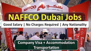 Naffco Group Jobs In Dubai With Directly Visa 2024 dubaijobs jobsindubaionvisitvisa [upl. by Inuat478]