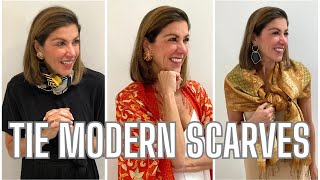 PART 1 SPRINGSUMMER MODERN STYLISH SCARF HACKS [upl. by Herzog]