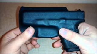 Glock 26 Holster  Concealment express [upl. by Ahsuatan560]