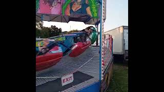 burntisland funfair Reece Wheatleys Turbo Jet off ride pov 2024 [upl. by Enirrok]