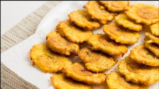 DES BANANES PESEES HAITIAN  ANTILLAIS RECIPE [upl. by Franni]