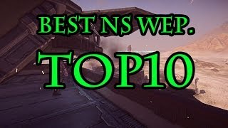 Planetside 2 Top10 Best NS Weapons [upl. by Dralliw]