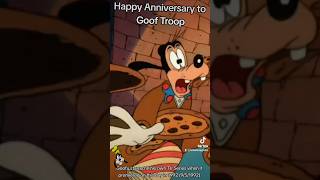 Happy Anniversary to Goof Troop 951992 gooftroop Goofy Disney Disney100 disneyafternoon [upl. by Ahsienauq]