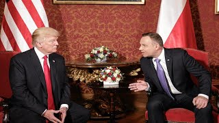 Prezydent Duda na pilnym spotkaniu z Trumpem – Rząd nie został poinformowany [upl. by Lunnete]