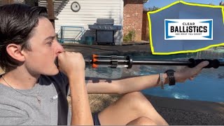 Blowgun vs ballistics gel test [upl. by Reede]