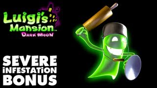 Luigis Mansion Dark Moon  Secret Mine  Severe Infestation Bonus Nintendo 3DS Walkthrough [upl. by Hgieloj]