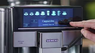 Setup Favorite Drinks on your Siemens EQ6 plus [upl. by Allrud]