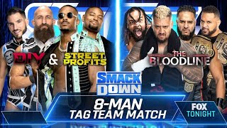 The Bloodline vs Street Profits Tommaso Ciampa amp Johnny Gargano 22 SmackDown Sep 6 2024 [upl. by Car269]